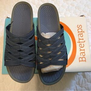 Women Denim Sandals, slides straps